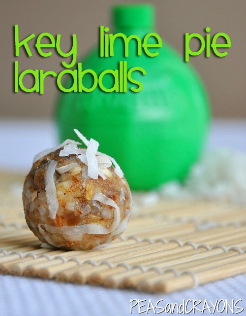 Homemade Key Lime Larabar Balls