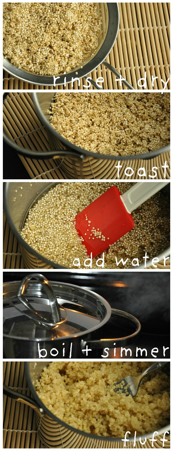 How to Make Fluffy Quinoa Tutorial