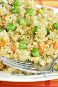 Healthy Quinoa Fried Rice + Tips on Making Perfectly Fluffy Quinoa