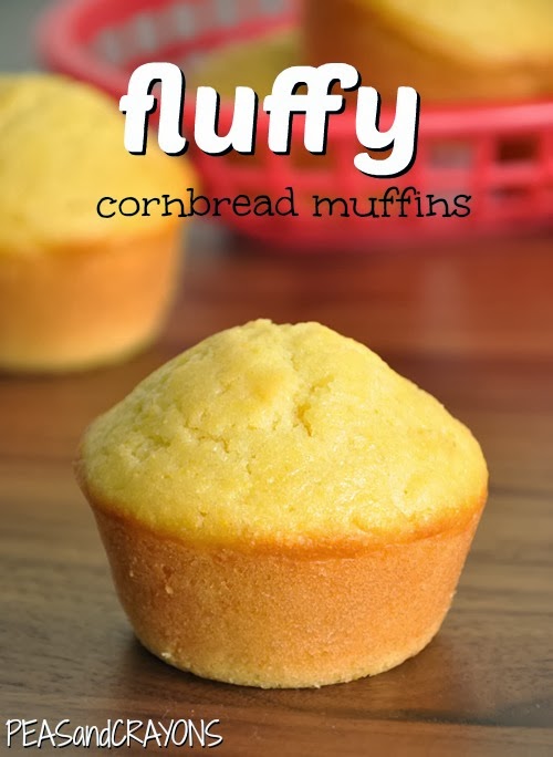 Fluffy Bakery-Style Cornbread Muffins