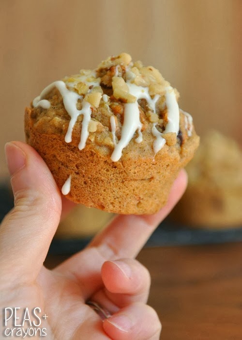Carrot Currant -[Carrot Cake!]- Muffins