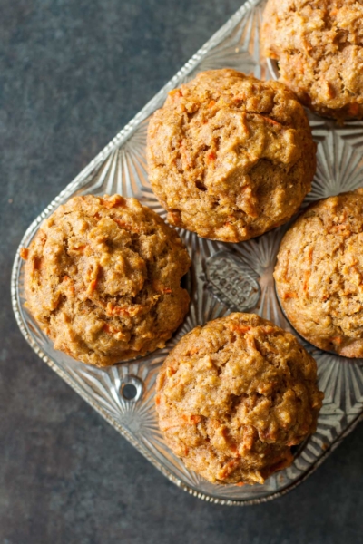 Carrot Butternut Whole Grain Muffins - kid-friendly and parent-approved! We LOVE these muffins!