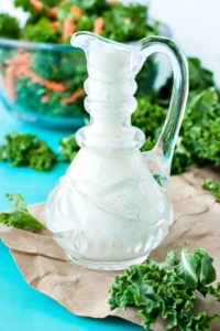 Creamy Feta Dressing :: Would you believe me if I said I loved it more than Ranch!? SO GOOD!