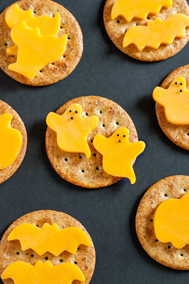 Halloween Cheese and Crackers | Halloween Appetizers That Are Dreadfully Inviting | Homemade Recipes