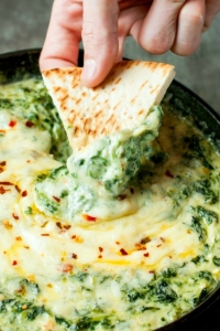 Baked Shrimp and Spinach Dip