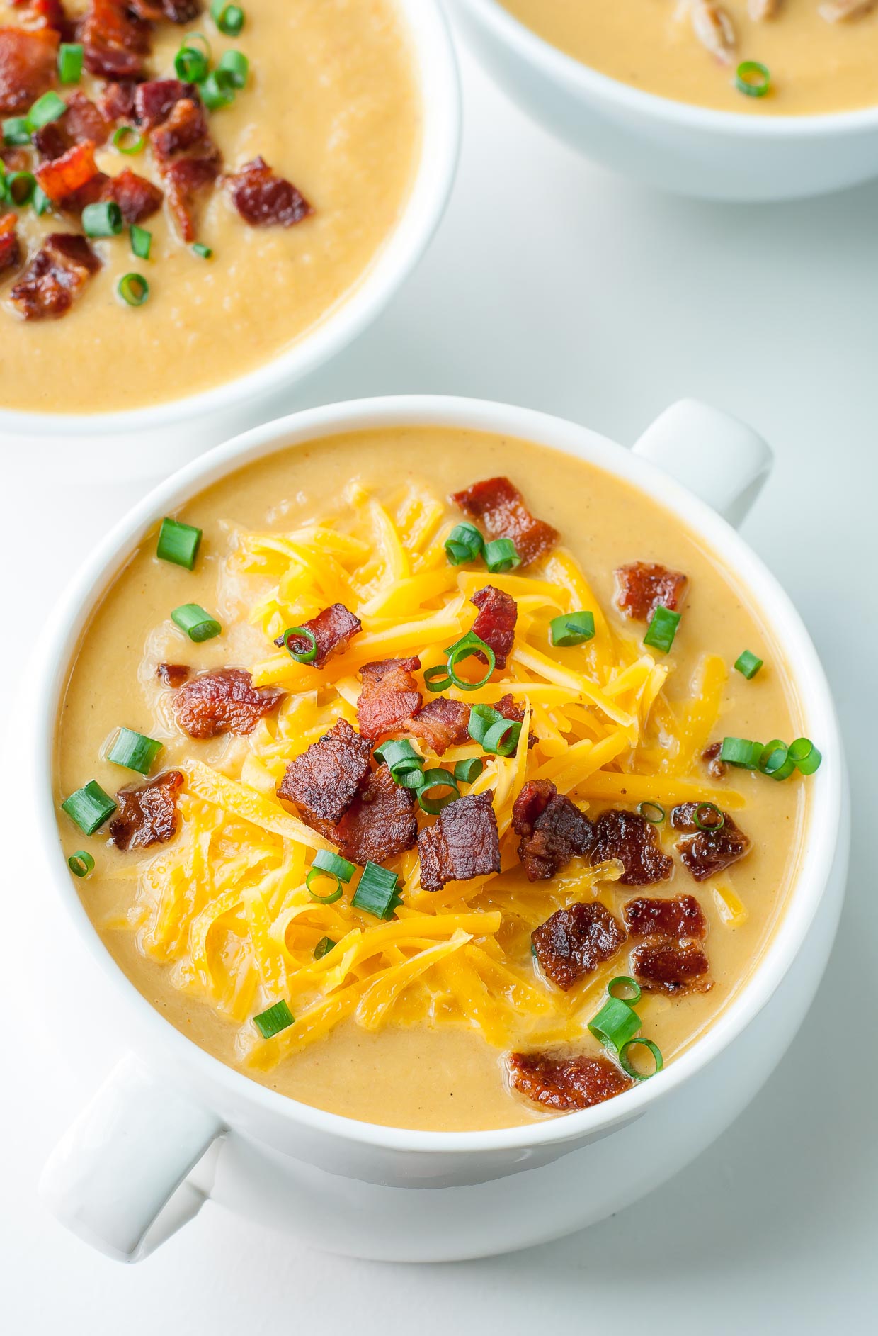 Grab your Crock Pot or Instant Pot and throw together this tasty soup in record time. With minimal prep and tons of flavor, this Butternut Cauliflower Soup is sure to be a new Fall favorite!