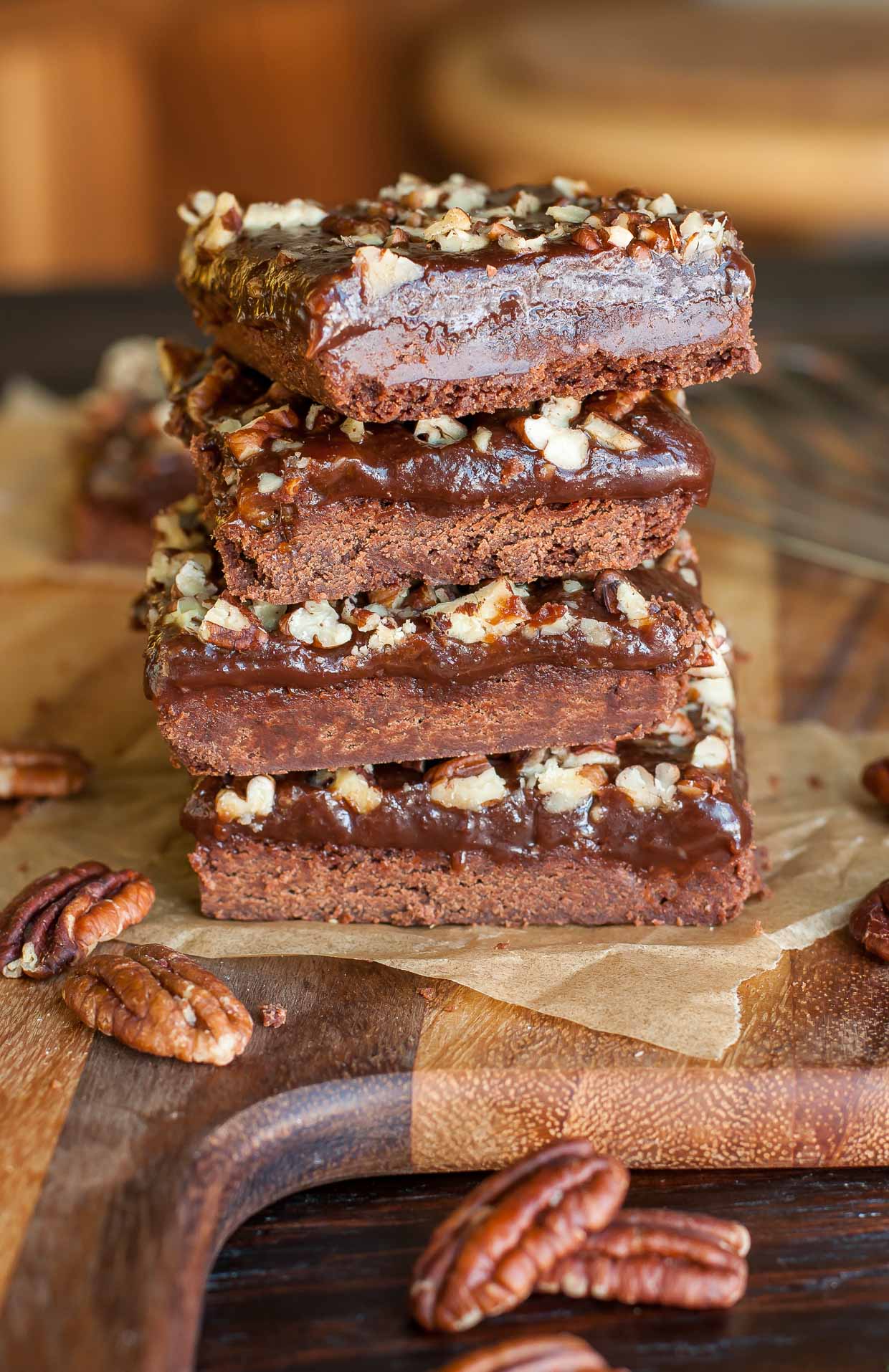 Deliciously LUXE Salted Chocolate Caramel Bars recipe