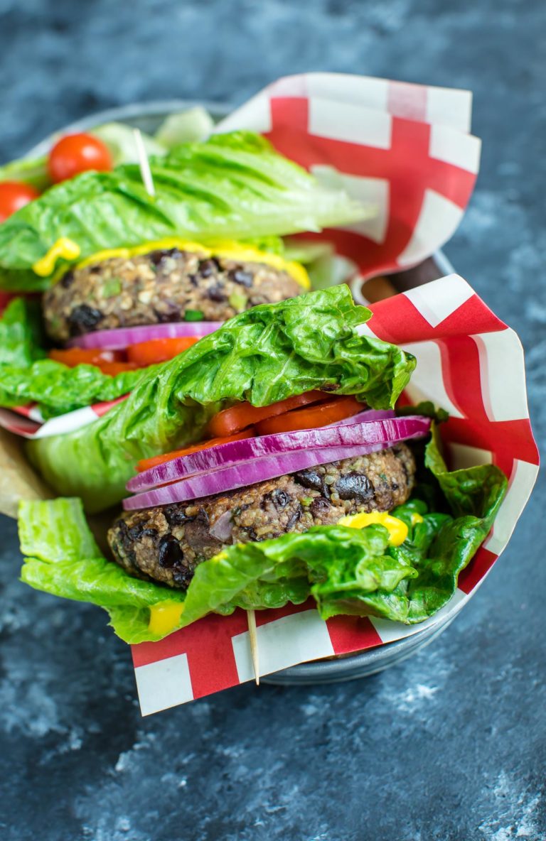 Quinoa Black Bean Veggie Burgers Recipe - Peas and Crayons