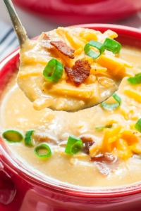 Crock-Pot Sweet Potato Cauliflower Soup