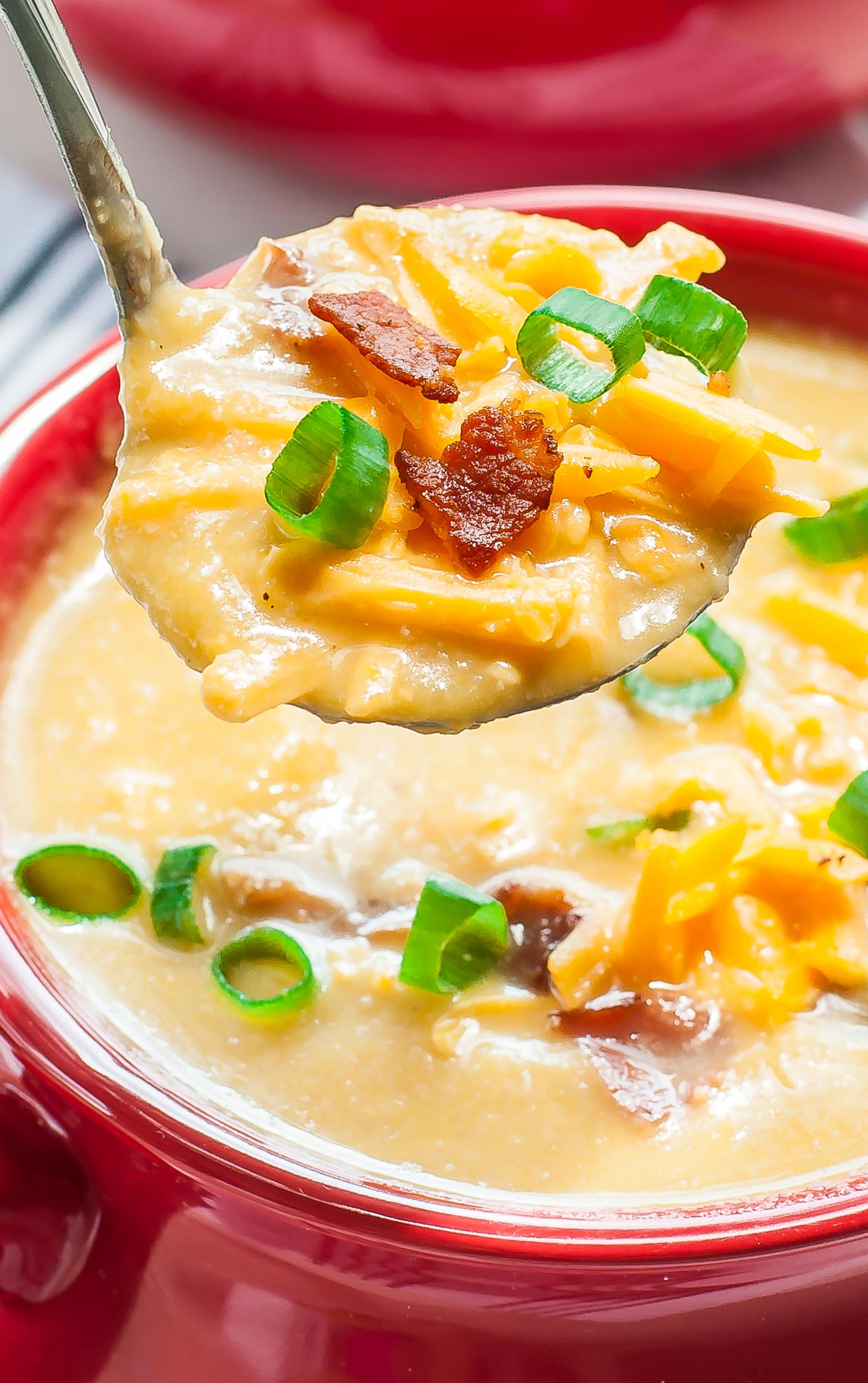 This tasty collection of potato soup recipes features traditional favorites plus a few creative spins on the classic!