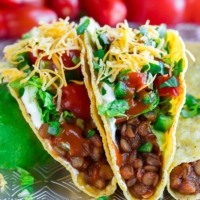 Chipotle Lentil Tacos