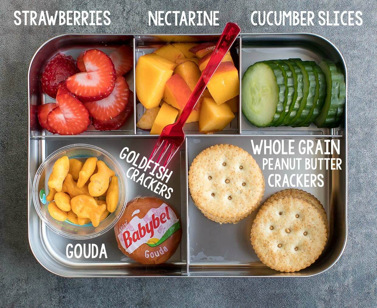Easy Lunch Ideas for Kindergarten - Lunch Box 1