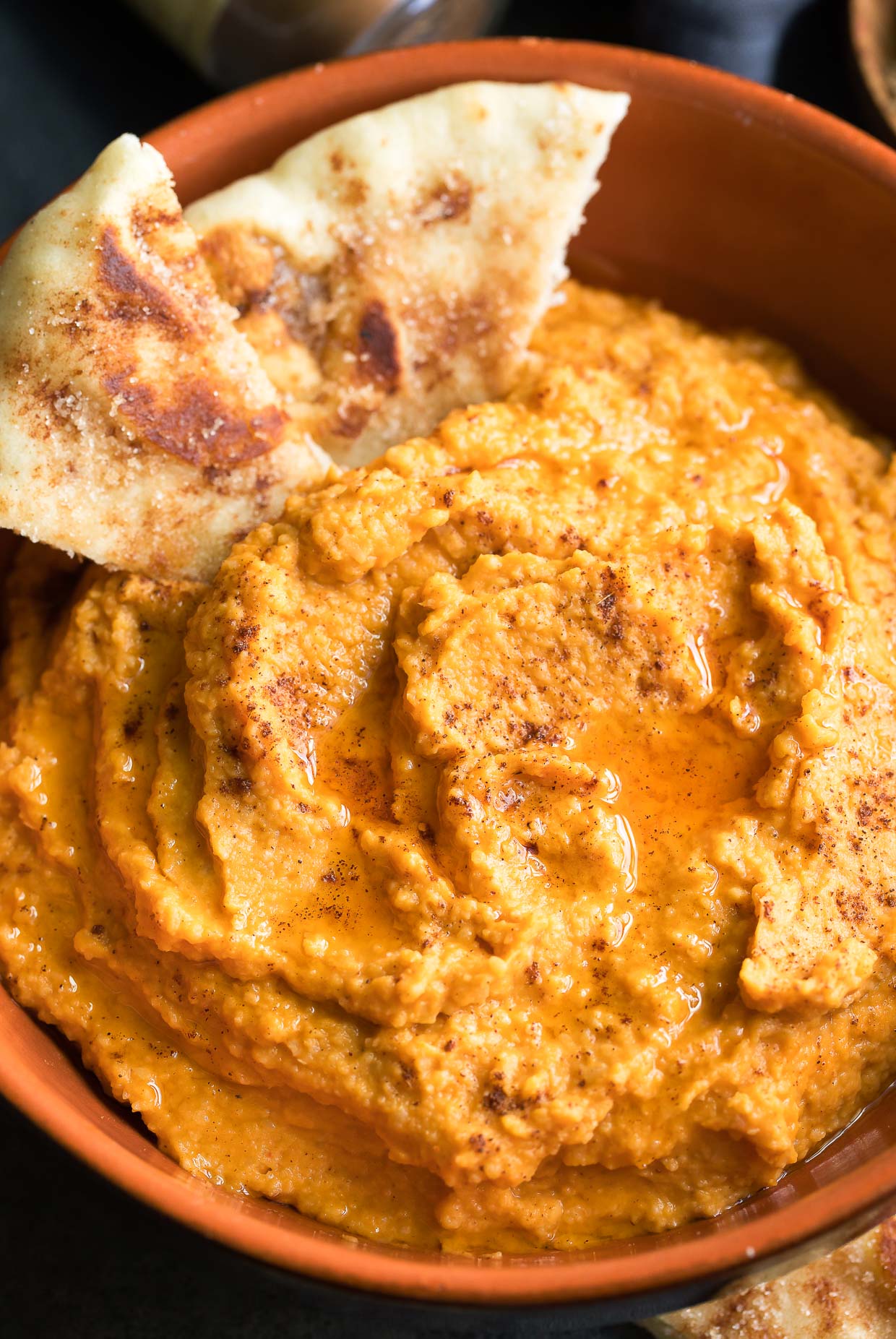 Pumpkin Spice Sweet Potato Hummus Recipe
