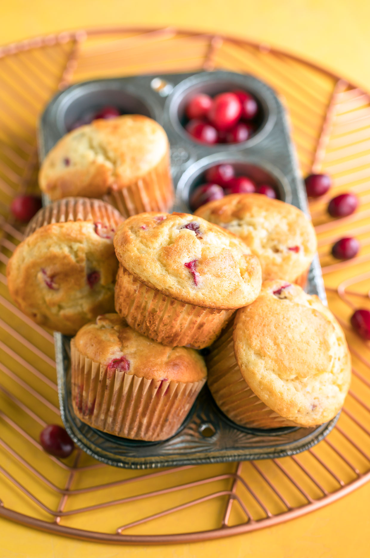 Banana Cranberry Muffins Recipe