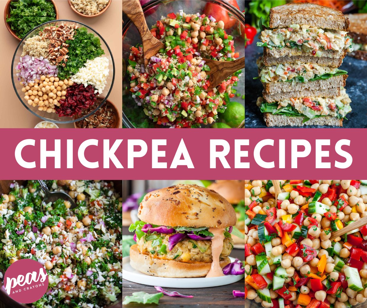 35 Chickpea Recipes to Make with a can of Garbanzo Beans!
