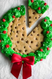 Christmas Cookie Cake Wreath