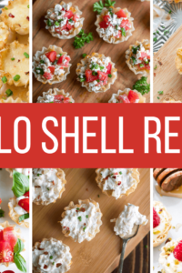 Phyllo Shells Recipes Collage
