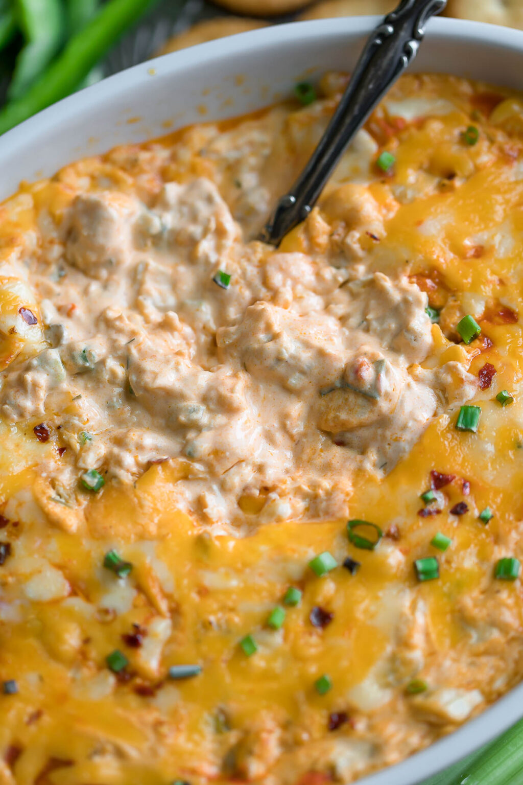 Rotisserie Buffalo Chicken Dip Peas and Crayons