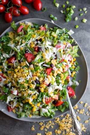 Southwest Chopped Salad - A vibrant and colorful salad to tempt your taste buds!