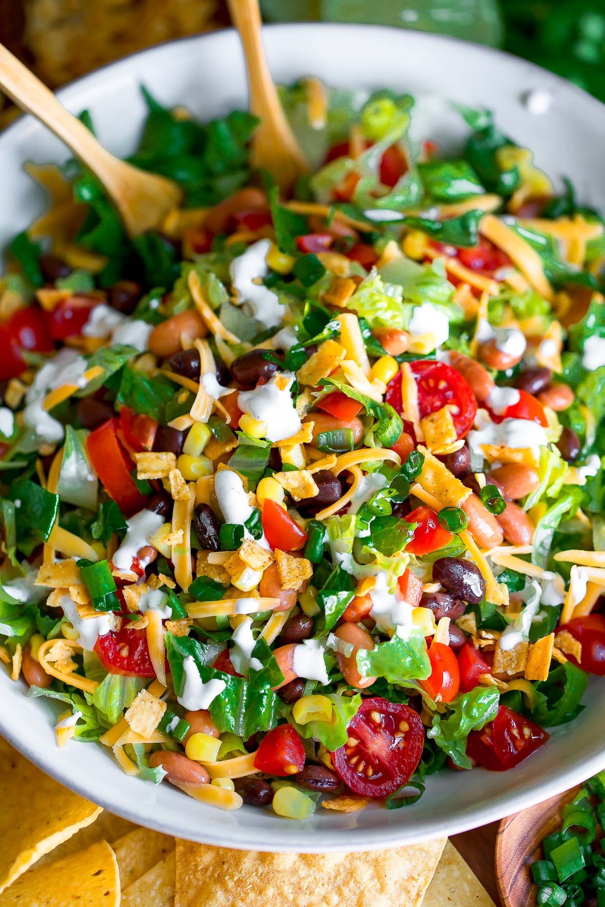 Vegetarian Taco Salad Recipe Peas And Crayons