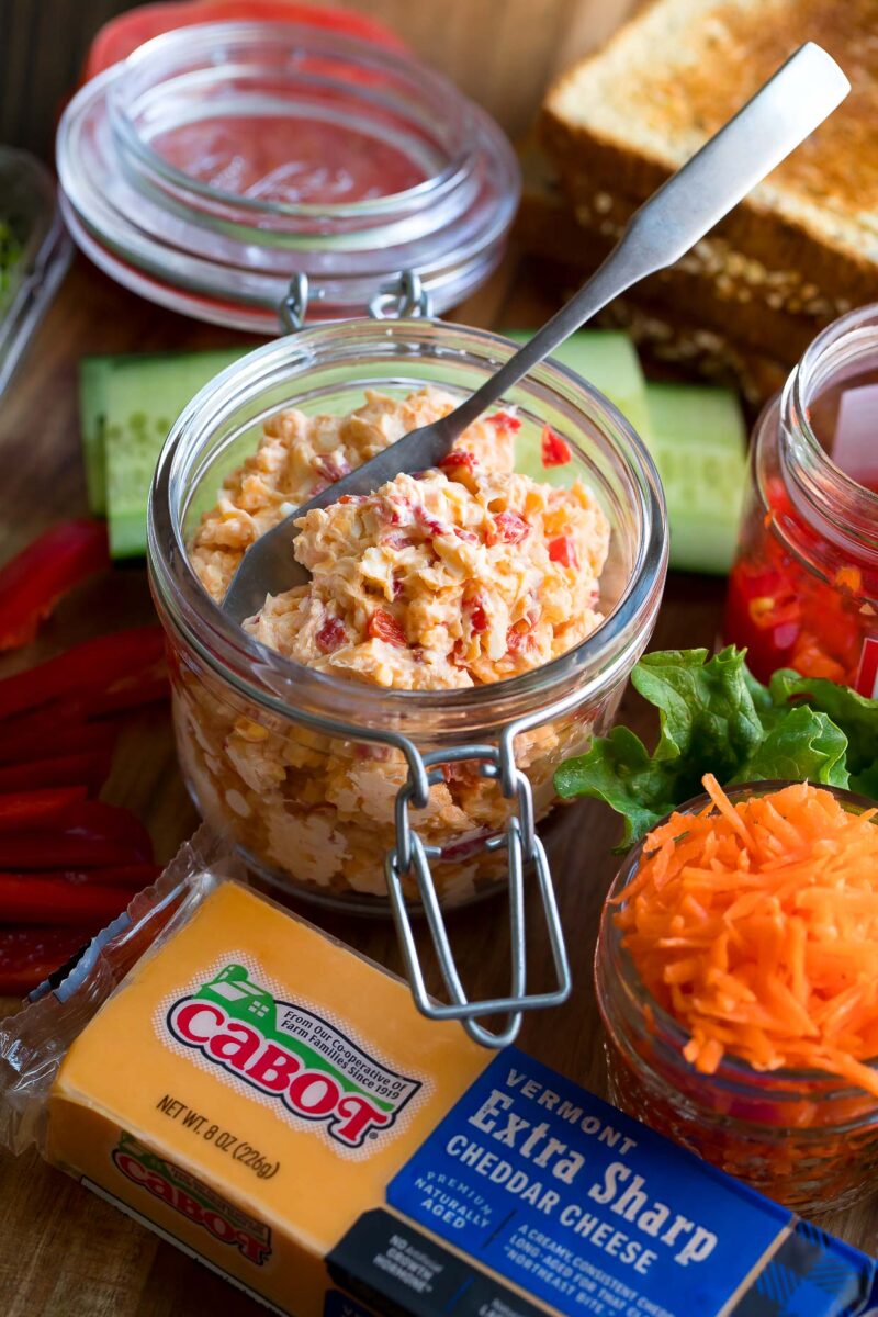Pimento Cheese with Cabot Cheddar Cheese