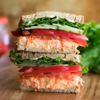 Ultimate Veggie Sandwich with Pimento Cheese