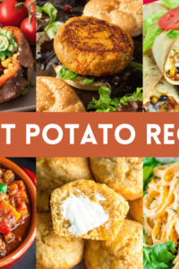 Savory Sweet Potato Recipe Collage