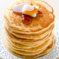 Small Batch Homemade Pancakes