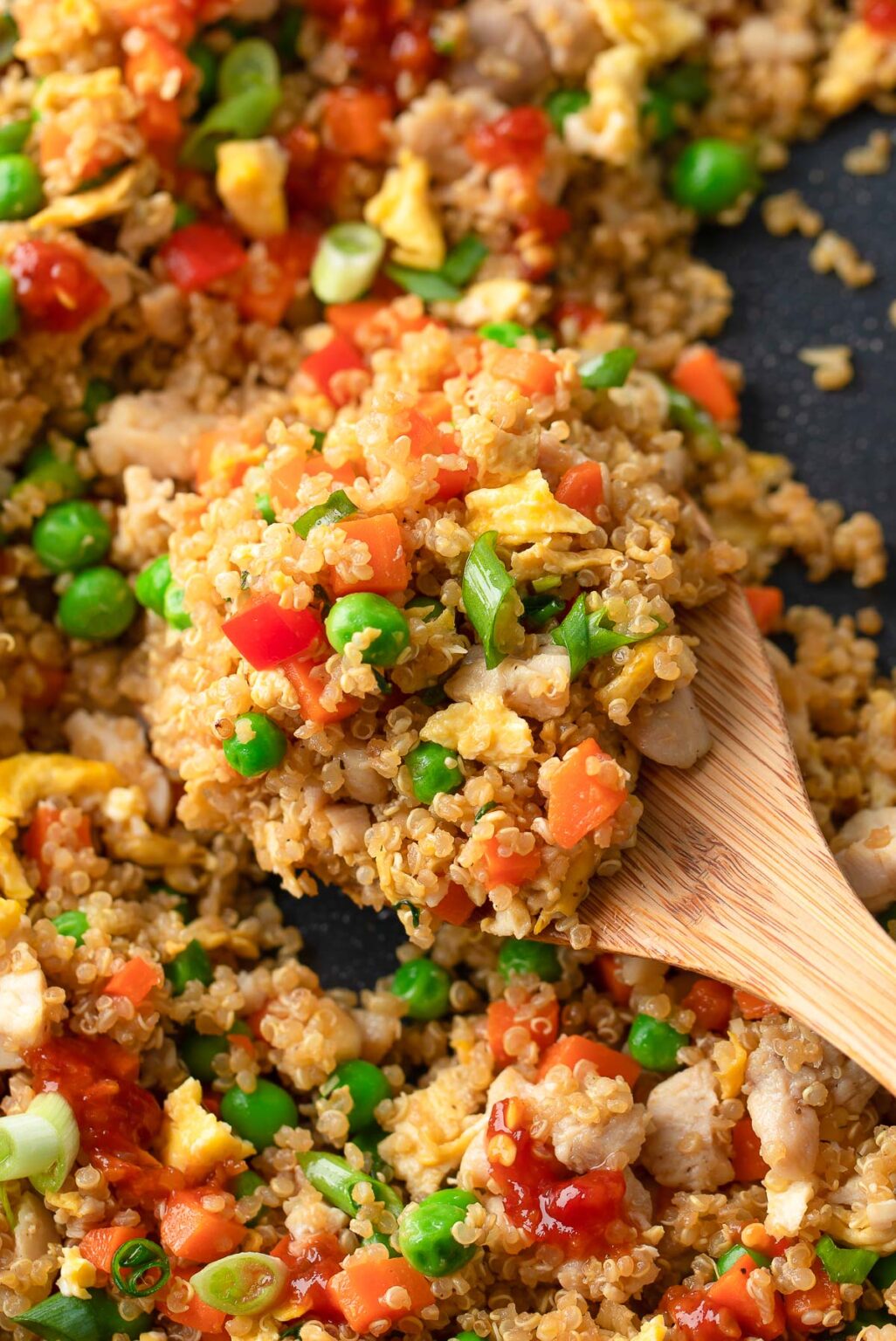 Quinoa Fry Rice Chicken Quinoa Fried Rice - Peas and Crayons