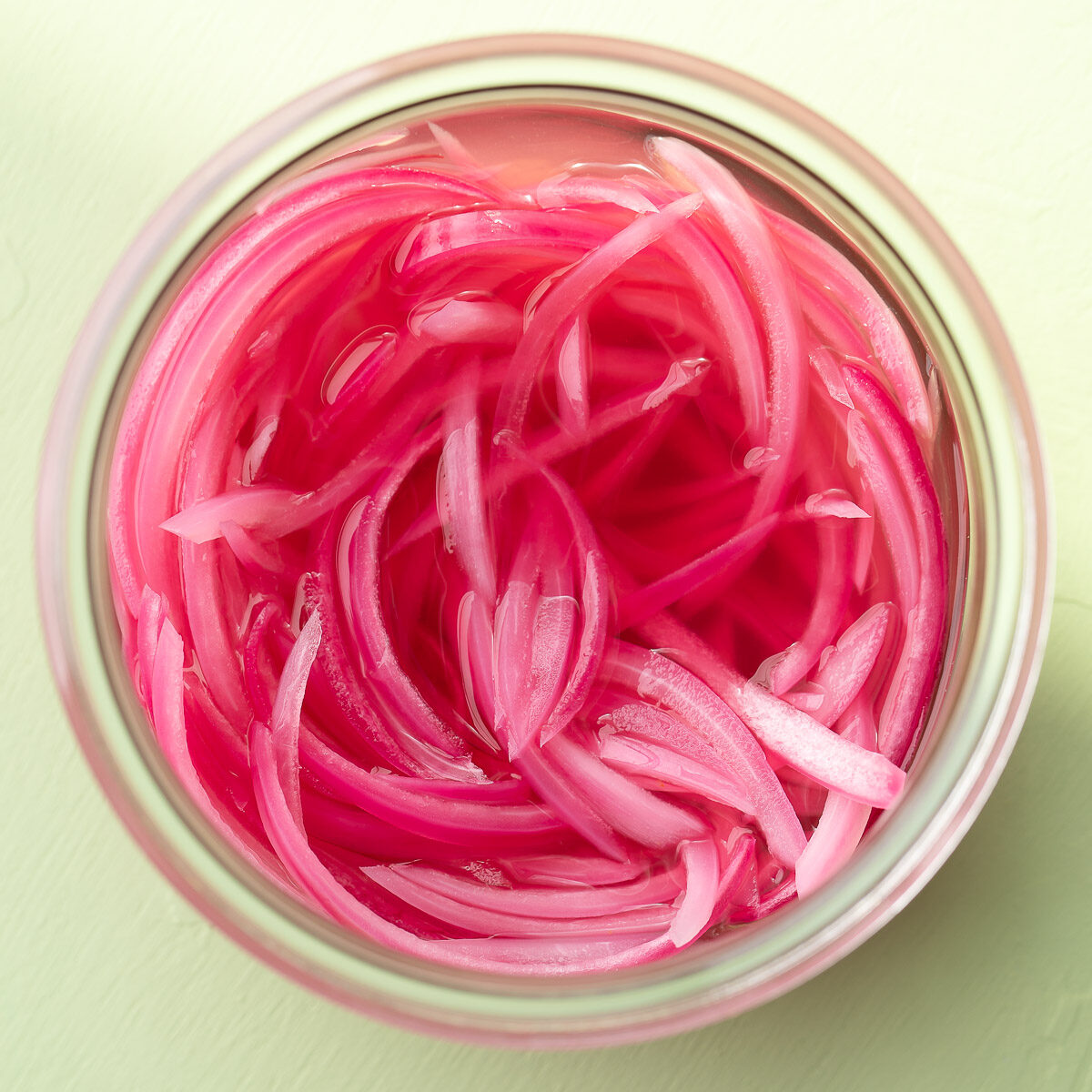 homemade jarred pickled red onions