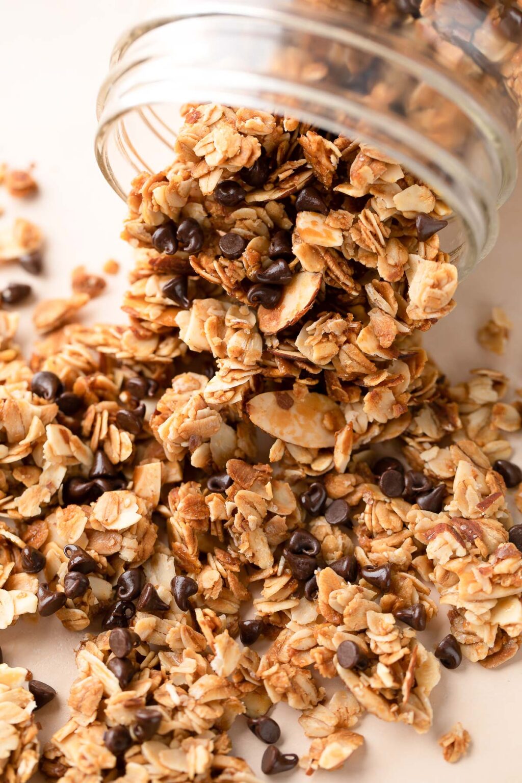 Chocolate Chip Granola - Peas and Crayons