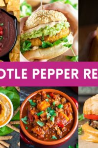 Canned Adobo Chipotle Pepper Photo Collage of Recipes