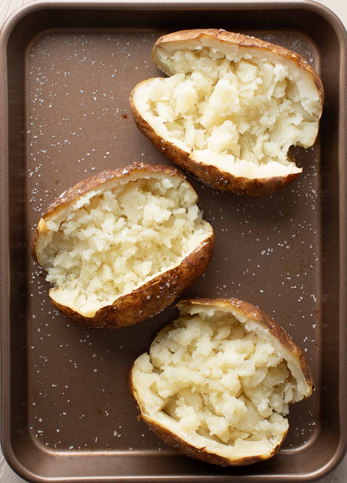 Fluffy Oven Baked Potatoes