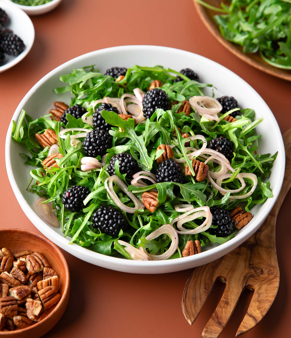 Blackberry Arugula Salad