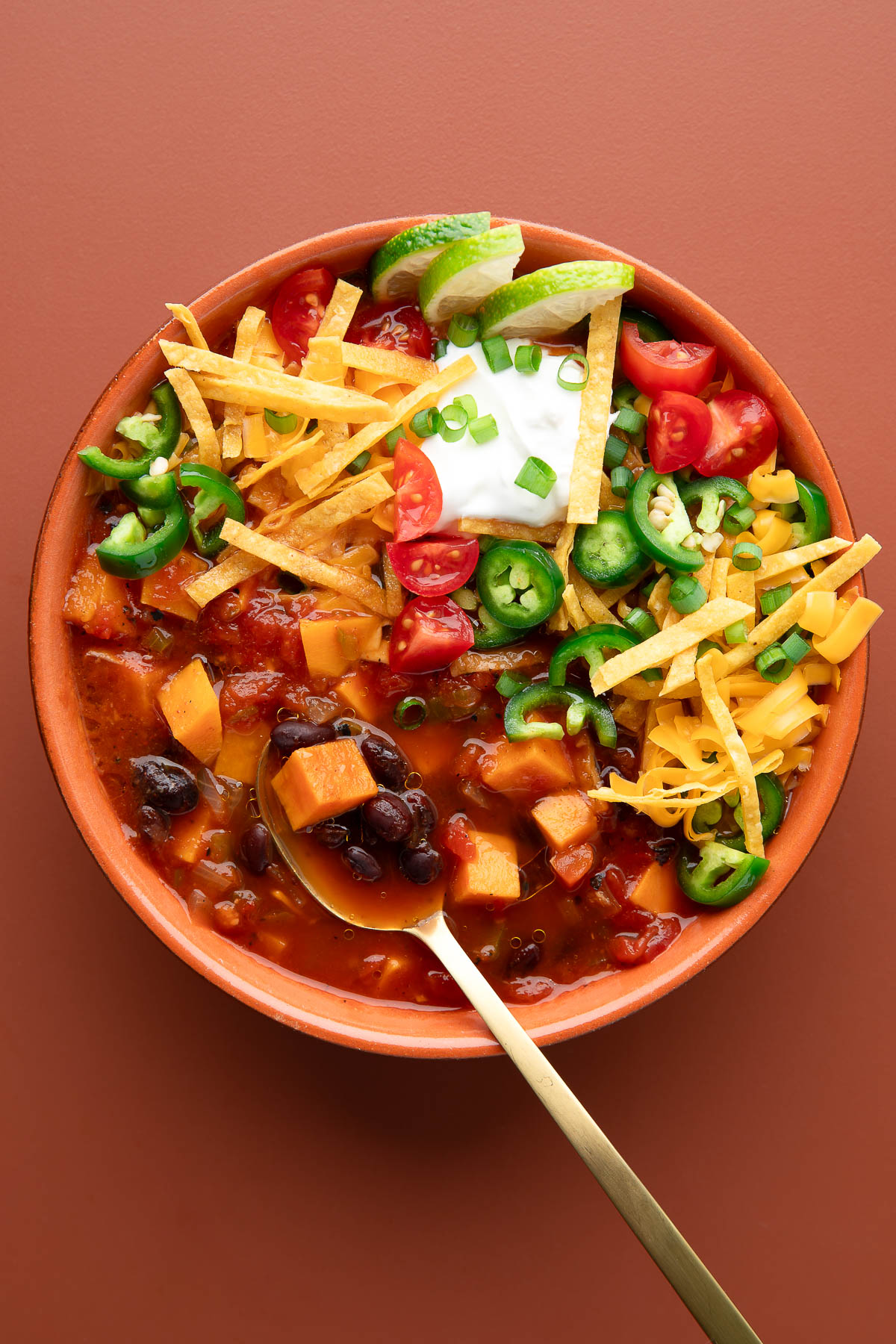 Black Bean Sweet Potato Soup