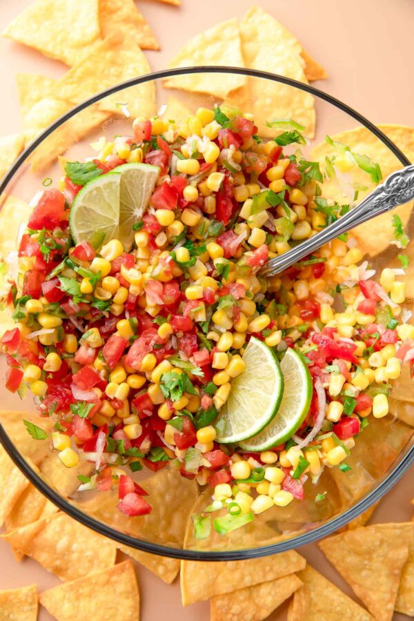 Corn Salsa Recipe - Peas and Crayons
