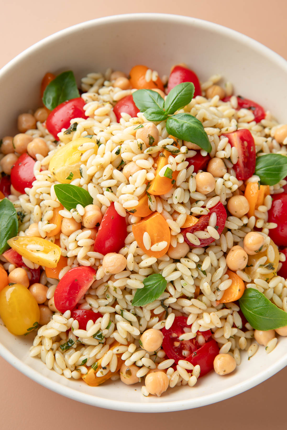 Pesto Orzo Salad
