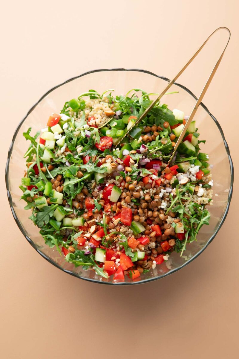Mediterranean Lentil Salad