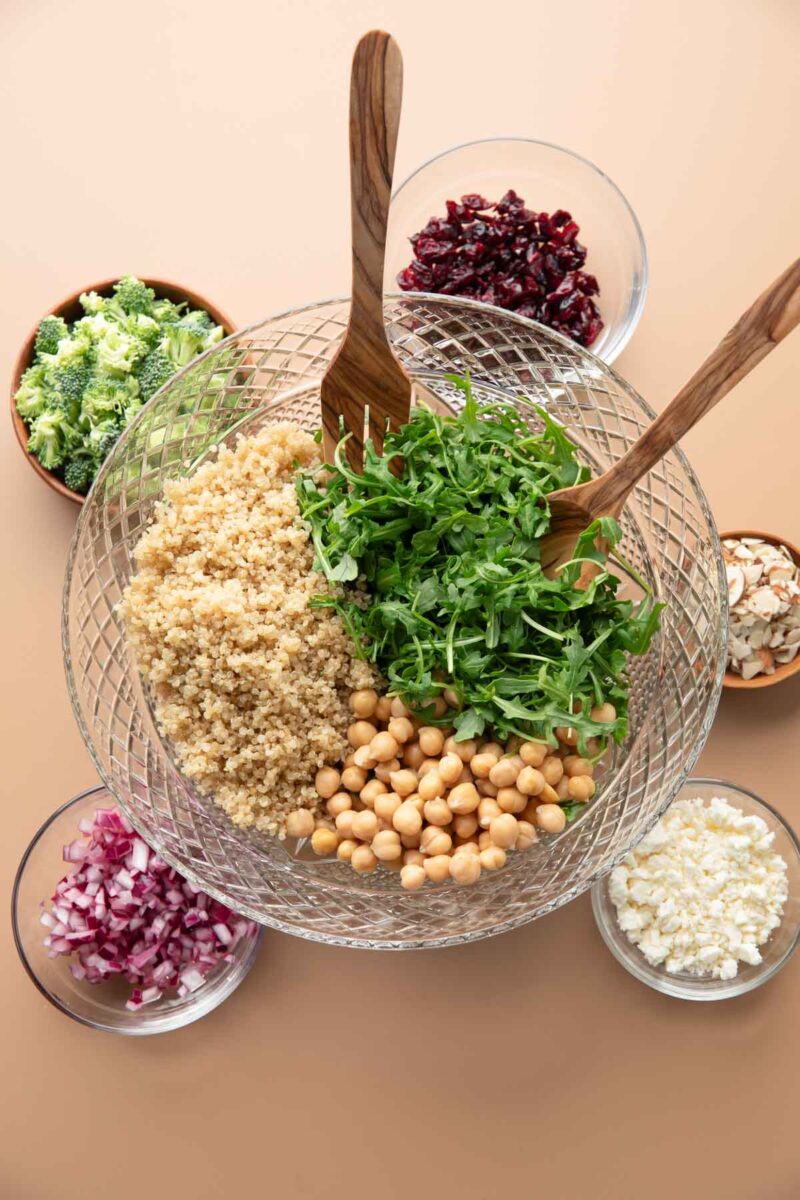 Quinoa Arugula Salad