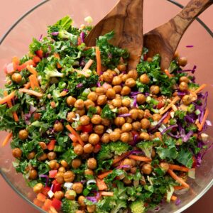 roasted chickpea salad